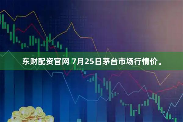 东财配资官网 7月25日茅台市场行情价。